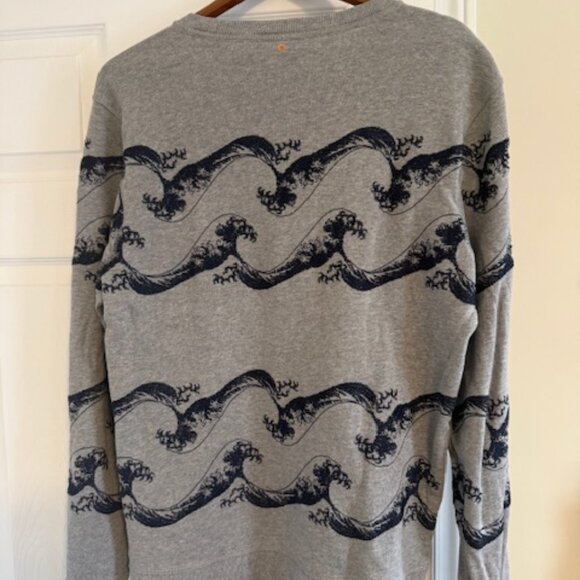 Hugo Boss 'The Great Wave' Crew Neck Sweater - Picture 5 of 5